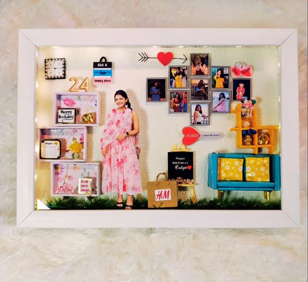 Birthday Photo Frame Set