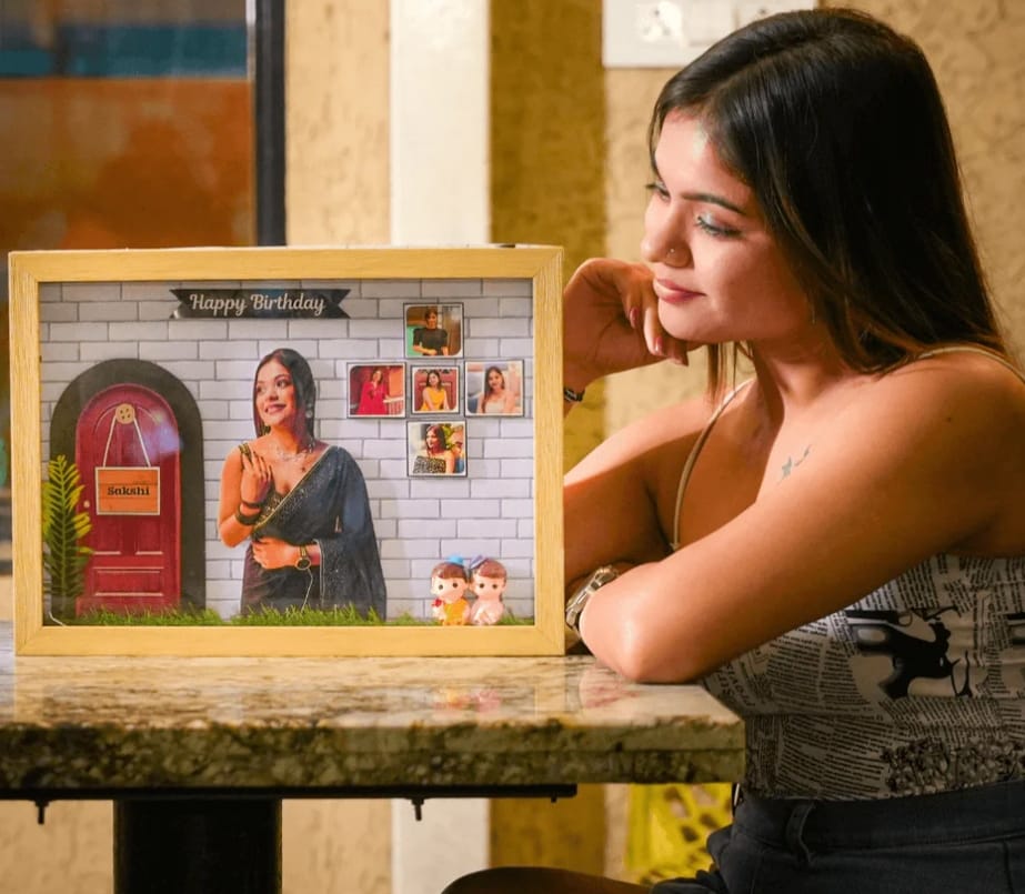 Customized Memory Wall Frame with Your Favorite Photo