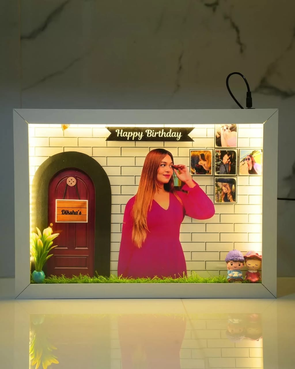 Birthday photo frame